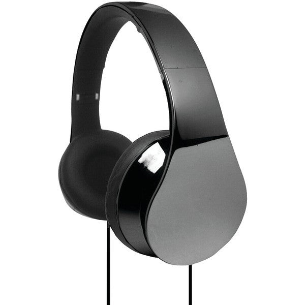 Supersonic IQ-215 BLACK IQ-215 High-Performance Stereo Headphones (Black)