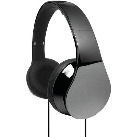 Supersonic IQ-215 BLACK IQ-215 High-Performance Stereo Headphones (Black)