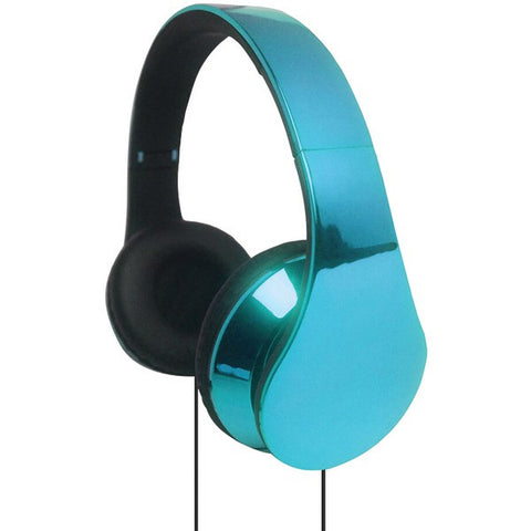 Supersonic IQ-215 BLUE IQ-215 High-Performance Stereo Headphones (Blue)