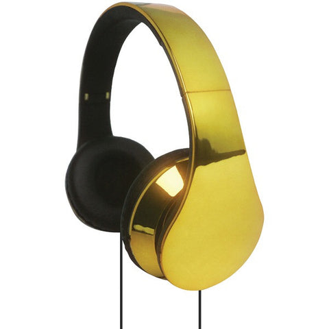 Supersonic IQ-215 GOLD IQ-215 High-Performance Stereo Headphones (Gold)