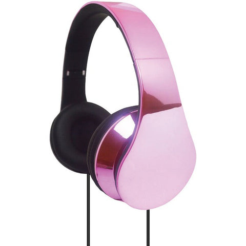 Supersonic IQ-215 PINK IQ-215 High-Performance Stereo Headphones (Pink)