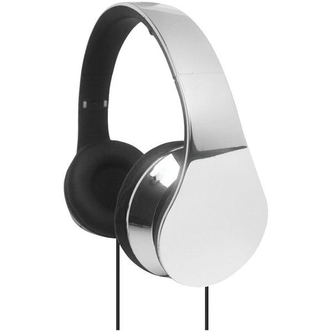 Supersonic IQ-215 SILVER IQ-215 High-Performance Stereo Headphones (Silver)