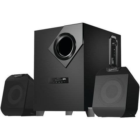 Supersonic SC-1125 Bluetooth(R) Multimedia Speaker System (15W + 5W x 2)