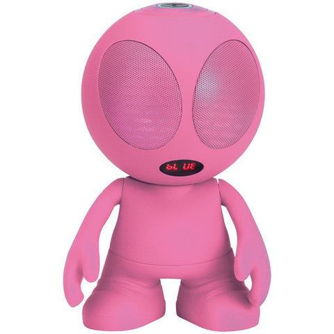 Supersonic SC-1453BT Pink Bluetooth(R) Alien Portable Speaker (Pink)
