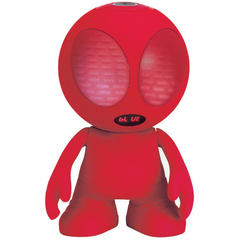 Supersonic SC-1453BT Red Bluetooth(R) Alien Portable Speaker (Red)