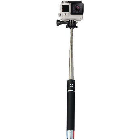 Supersonic SC-1620SBT SILVER Pocket-Pro Selfie Action Stick with Bluetooth(R);& Rechargeable Battery (Silver)
