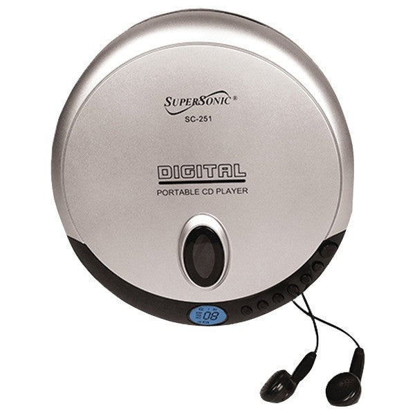 Supersonic SC-251 Personal CD Player