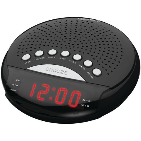 Supersonic SC-380 Dual Alarm Clock Radio
