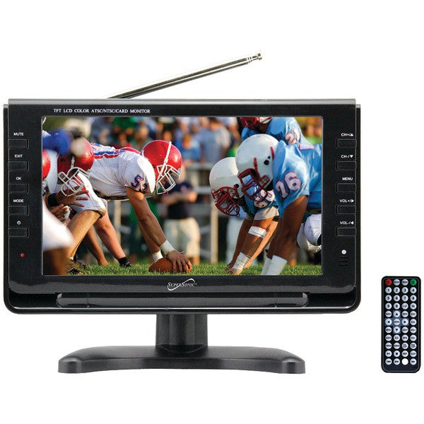 Supersonic SC-499 9" TFT Portable Digital LCD TV