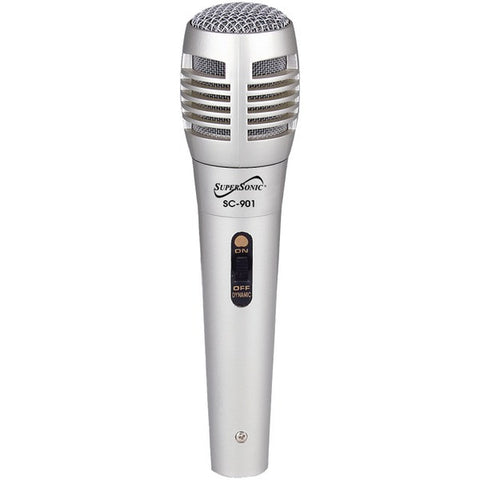 Supersonic SC-901 Silver ProVoice Professional Microphone (Silver)