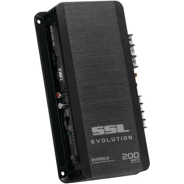 SOUNDSTORM EV200.2 EVOLUTION Series 200-Watt 2-Channel MOSFET Class AB Amp (Black)