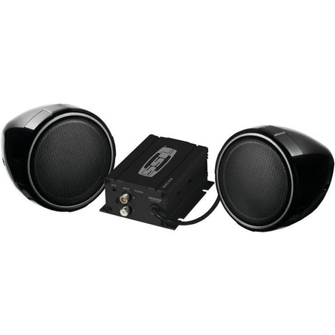 SOUNDSTORM SMC70B Motorcycle-UTV 600-Watt Amp & Speaker System (With Bluetooth(R))