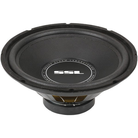 SOUNDSTORM SS12 SS Series High-Power Single 4ohm Voice-Coil Subwoofer with Poly-Injection Cone (12", 800 Watts)