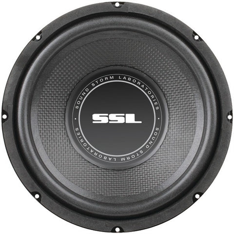 SOUNDSTORM SS8 SS Series High-Power Single 4ohm Voice-Coil Subwoofer with Poly-Injection Cone (8", 400 Watts)