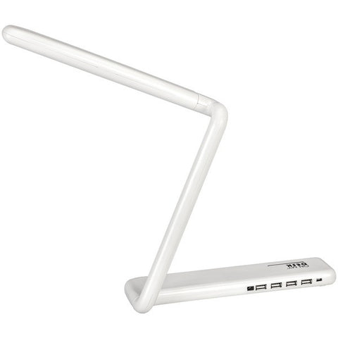 On My Desk 990011 Tri-Fold LED Desk Lamp with USB Charging Ports
