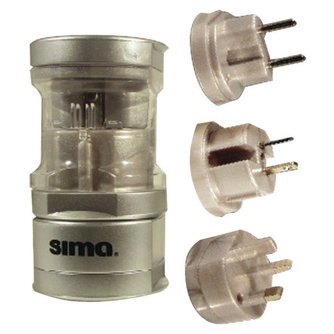 SIMA SIP-3 International Compact Travel Power Plug Set