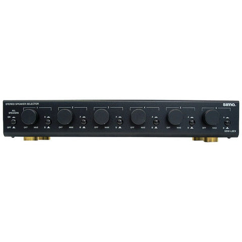 SIMA SSW-L6EX Speaker Selector (6 Pairs)