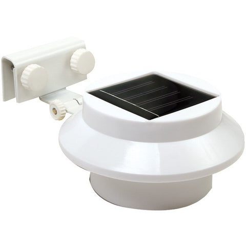 RETHINK 155005 Multipurpose Gutter-Fence Solar Light, 2 pk (White)