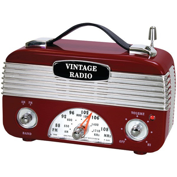 North Point 190503 AM-FM Retro-Style Radio