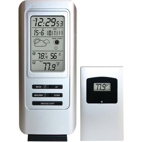 North Point GM8054 Wireless Weather Station With Alarm Clock