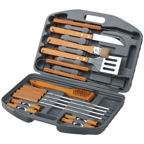 CHEFS BASICS SELECT HW5231 18-Piece BBQ Set with Case