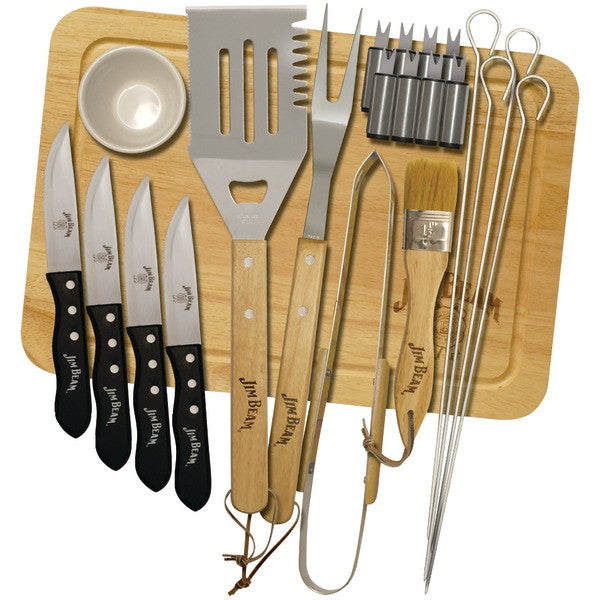 JIM BEAM JB0102 22-Piece Grilling Set