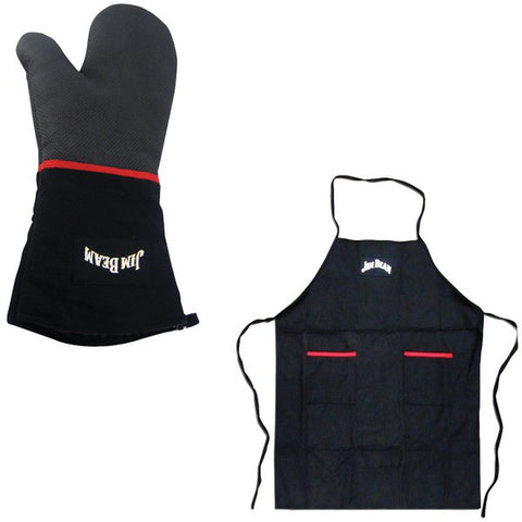 Kit - Classic Grill Apron, Heavy-duty Cooking Mittens