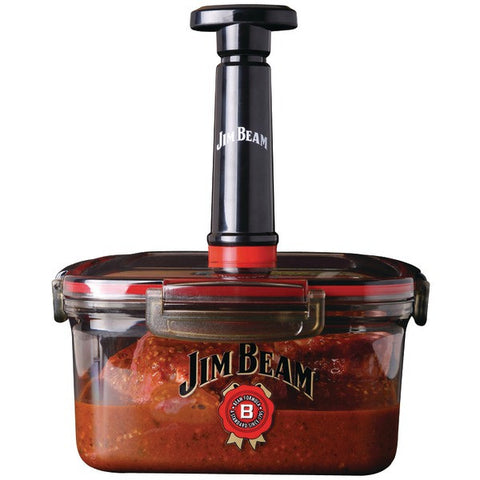 JIM BEAM JB0144 Vacuum Seal Marinade Box