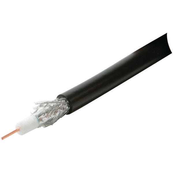 STEREN 200-931BK RG6-U Coaxial Cable, 1,000ft