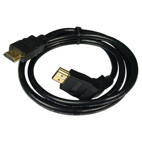 STEREN 517-806BK HDMI(R) High-Speed Swivel Cable with Ethernet (6ft)
