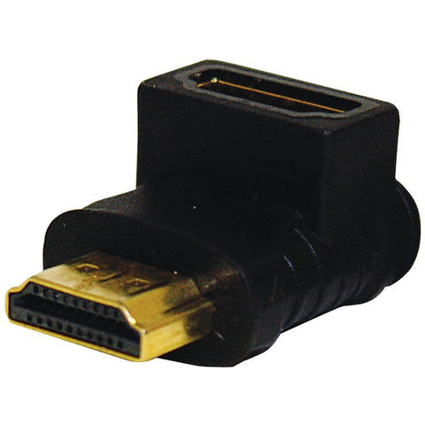 STEREN 528-001 HDMI(R) Jack to Right-Angle Plug