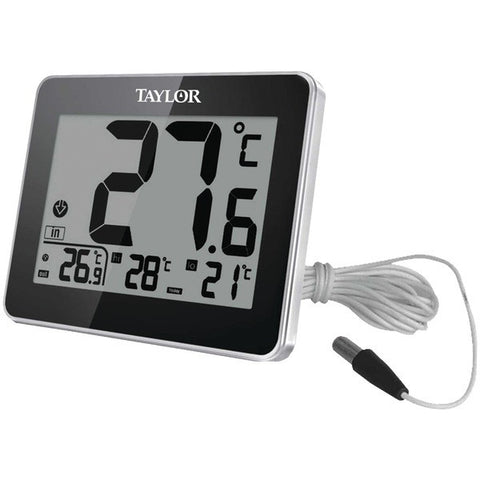 TAYLOR 1710 Indoor-Outdoor Thermometer with Wired Probe