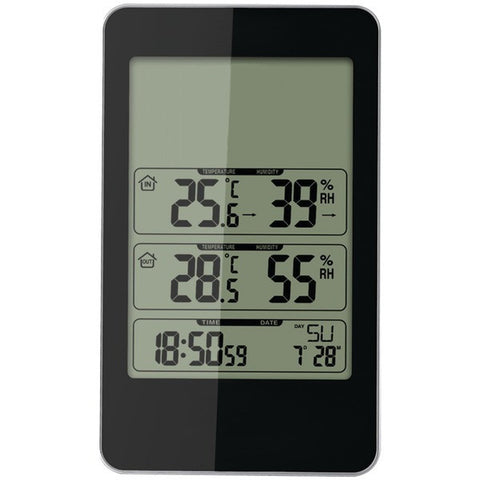 TAYLOR 1733 Indoor-Outdoor Digital Thermometer with Barometer & Timer