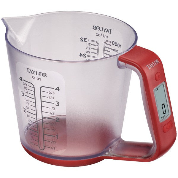 TAYLOR 3890 6.6lb-Capacity Digital Measuring Cup Scale