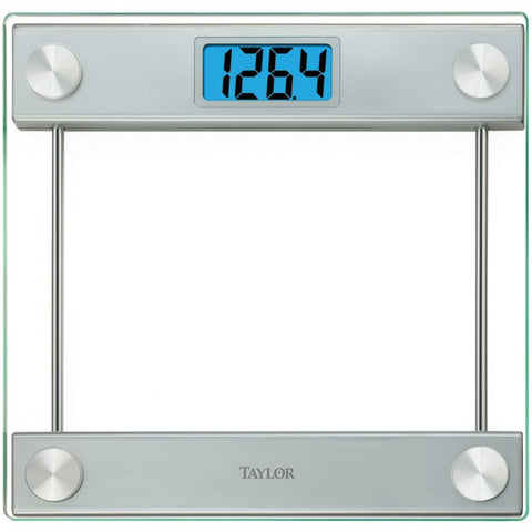 TAYLOR 75194192 Extra-Thick 100mm Glass Platform Digital Scale