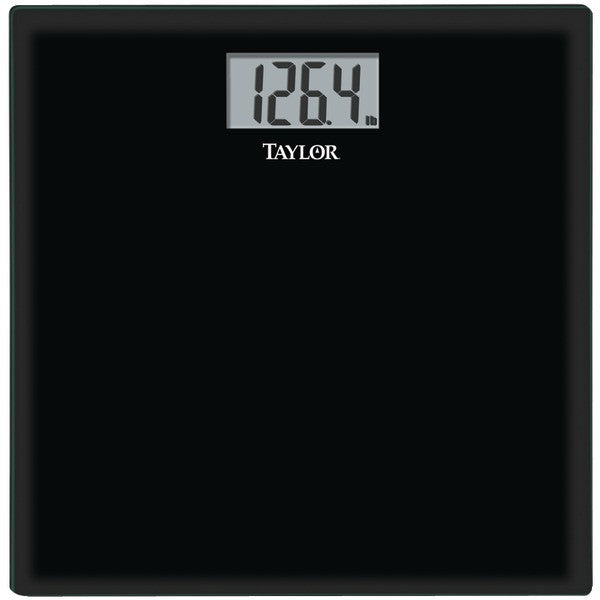 TAYLOR 755841933B Glass Digital Scale (Black)