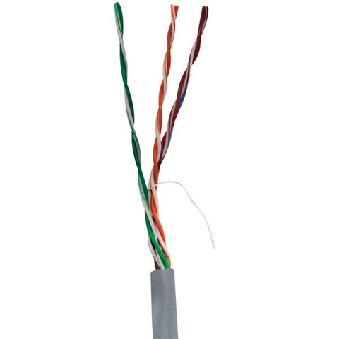 VERICOM MBW5U-01442 CAT-5E UTP Solid Riser CMR Cable, 1,000ft (Gray)