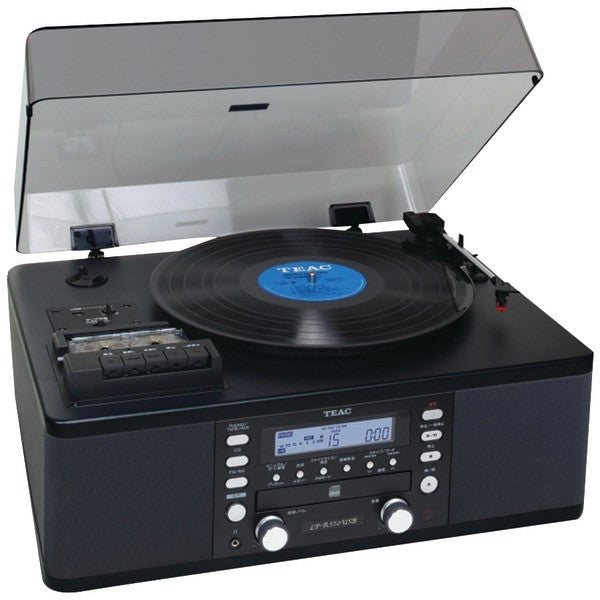 TEAC LP-R550USB-B USB Turntable Audio System