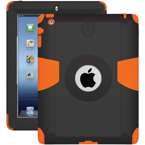 TRIDENT AMS-NEW-IPAD-OR iPad(R) with Retina(R) display-iPad(R) 3rd Gen-iPad(R) 2 Kraken(R) A.M.S. Series Case (Orange)