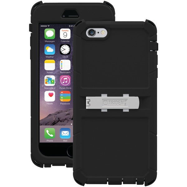 TRIDENT KN-API655-BK000 iPhone(R) 6 Plus-6s Plus Kraken(R) Series Case with Holster (Black)