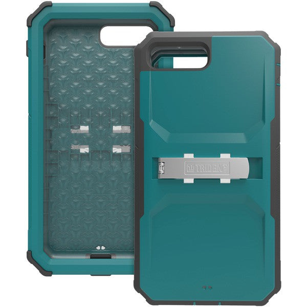 TRIDENT KN-APIP7P-TL000 iPhone(R) 7 Plus Kraken(R) A.M.S. Case with Holster (Teal)