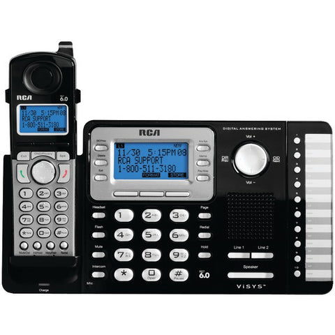 RCA 25252 2-Line Expandable Cordless Phone with Caller ID