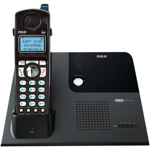 RCA 25420 4-Line Expandable Cordless Phone with Caller ID