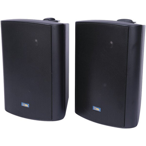 TIC CORPORATION ASP120B Indoor-Outdoor 120-Watt Speakers with 70-Volt Switching (Black)