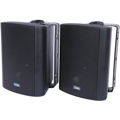 TIC CORPORATION ASP60B Indoor-Outdoor 75-Watt Speakers with 70 Volt Switching (Black)