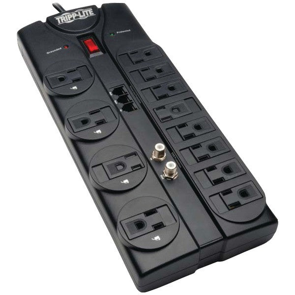 TRIPP LITE TLP1208TELTV 12-Outlet Surge Protector