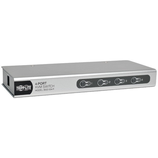 TRIPP LITE B022-004-R 4-Port Desktop KVM Switch