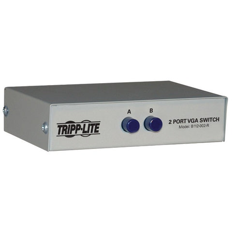 TRIPP LITE B112-002-R 2-Port HD15 VGA-SVGA Push-Button Switch