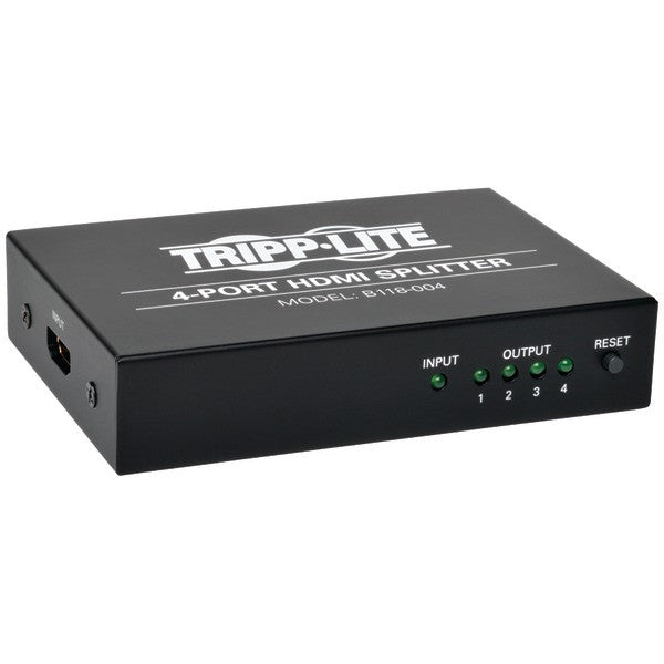 TRIPP LITE B118-004 4-Port HDMI(R) Splitter for Video & Audio