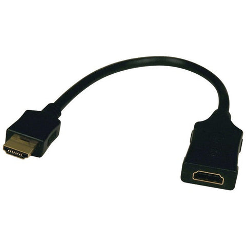 TRIPP LITE B123-001 HDMI(R) Male to Female Signal Booster-Extender Cable, 1ft